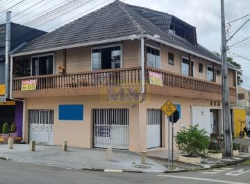 Casa · 250m² · 3 Quartos · 1 Vaga · Sobrado com 3 dormitórios à venda com 107.52m² no bairro Pineville - PINHAIS / P