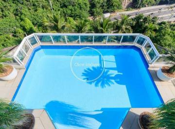Casa · 847m² · 4 Quartos · 5 Vagas · Casa de condomínio vista mar piscina 4 quartos e 5 vagas no  Joá com 847m²