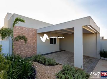 Casa · 113m² · 3 Quartos · 2 Vagas · Arbo Iguatemi: Casa em Condomínio 3 Quartos, 1 Suíte, 112m², 2 Vagas - Parque Atalaia, Cuiabá-MT