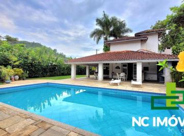 Casa · 530m² · 6 Quartos · 6 Vagas · Venda | Casa Frente Mar na Praia da Tabatinga em Caraguatatuba.