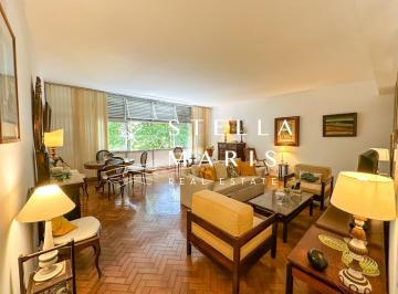 Foto 01 · Ipanema, Apartamento com 132 m2, 2 quartos, 1 vaga à venda em rua silenciosa, arborizada, com guarit