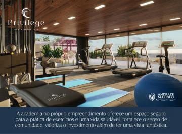 Apartamento de 1 quarto, Natal · Flat Ponta Negra- Quarto, sala integra cozinha, em construção Natal RN