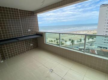 Apartamento de 2 quartos, Praia Grande · APARTAMENTO 02 DORMITÓRIOS COM VISTA MAR NA MIRM COM SACADA GOURMET!! 