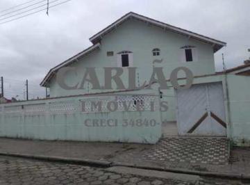 Casa · 108m² · 3 Quartos · 3 Vagas · Casa com 3 dorms, Balneário Itaóca, Mongaguá - R$ 320 mil, Cod: 355224
