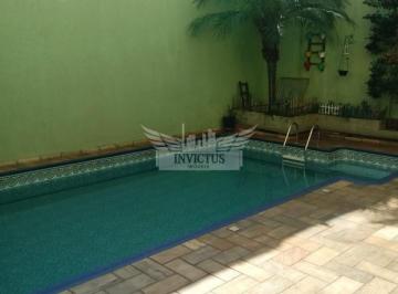 Casa · 405m² · 3 Quartos · 6 Vagas · Sobrado com Piscina e 3 Quartos para Comprar, 405m² - Vila Camilópolis, Santo André/SP. 