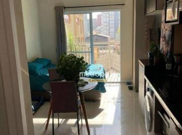 Sala · Apartamento à venda, 27 m² por R$ 385.000,00 - Liberdade - São Paulo/SP