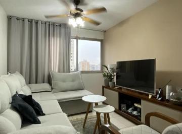 Foto 01 · Apartamento 78M², 3Q, 2 Banheiros, 2 Vagas, 2 Por Andar, Living para 2 Ambientes, Lavanderia, Ilumin