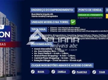 Apartamento · 43m² · 2 Quartos · 1 Vaga · Lançamento Campestre - VISION CAMPESTRE-ENTREGA ESTE ANO !!!!!!
