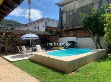 Piscina · Sobrado à venda, 720 m² por R$ 744.981,00 - Balneario Praia do Perequê - Guarujá/SP