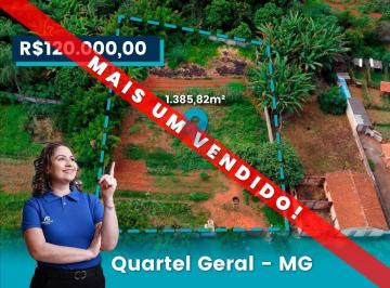 Terreno · 1385m² · LOTE ENORME NO CENTRO DE QUARTEL GERAL!