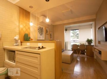 Apartamento · 36m² · 1 Quarto · 1 Vaga · Apartamento para Aluguel - Brooklin, 1 Quarto,  36 m² - São Paulo