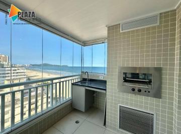 Apartamento · 91m² · 2 Quartos · 2 Vagas · Apartamento Frente Mar - 2 Dormitórios com Varanda Gourmet | Aviação – Praia Grande