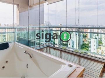Apartamento · 280m² · 3 Quartos · 4 Vagas · COBERTURA DUPLEX -ED QUARTIER CAMPO BELO - 280m²