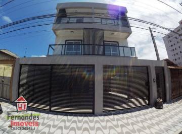 e03901c62de238ed7c5209c281d7500b817a8d2b · Sobrado novo com 3 dormitórios à venda, 80 m² por R$ 480.000 - Guilhermina - Praia Grande/SP