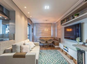3f71b189a72dc6d05e89d0c9815a14dfb1cfb4c7 · Apartamento com 2 dormitórios, sendo 1 suíte para alugar, 77 m² - Novo Mundo - Curitiba/PR