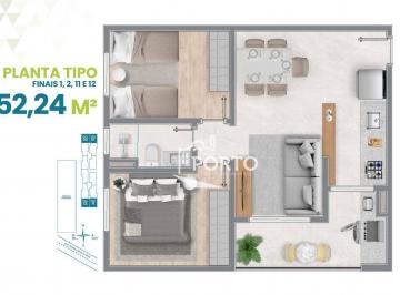 4a46b59f8df3562f3a5ef6641299e27e7592831c · Apartamento à venda, 52 m² por R$ 360.000,00 - Morumbi - Piracicaba/SP