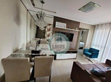 e5b13ee5f23f85e63a776de247507b870b8f89b3 · Apartamento com 2 dormitórios à venda, 52 m² por R$ 400.000,00 - Jordanópolis - São Bernardo do Camp