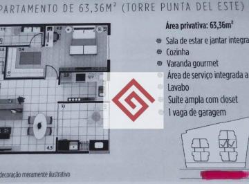 e2f7603360ba13add518225cc7a7db9c861a9c80 · Apartamento com 2 dormitórios à venda, 63 m² por R$ 530.000,00 - Parque das Nações - Santo André/SP