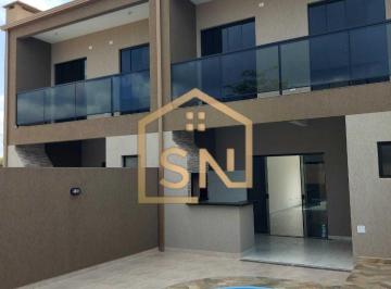 Casa · 138m² · 3 Quartos · 2 Vagas · 091S - Sobrado na quadra do mar com piscina no Balneário Grajaú