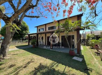 FACHADA · Casa com 5 dormitórios à venda, 50 m da lagoa 180 m² por R$ 590.000 - Praia Linda - São Pedro da Ald