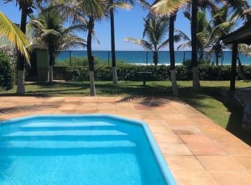 Casa · 300m² · 3 Quartos · 8 Vagas · Condomínio Centro Arembepe - Arembepe Casa 3 Suites Piscina Área Gourmet - Cond. Pé na Areia