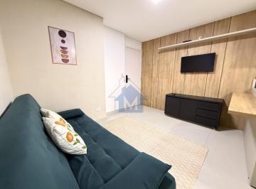 Apartamento · 59m² · 2 Quartos · 1 Vaga · Apartamento Mobiliado, 1 Suíte e 1 Quarto, Sacada com Churrasqueira, no Centro!