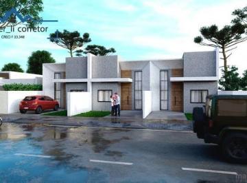 Casa · 54m² · 2 Quartos · 1 Vaga · CASA NOVA COM 2 DORMITÓRIOS (1 SUÍTE AMPLA )A VENDA NO JD. GUARAPUAVA.