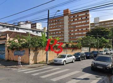 ed891a8c419a5aeb168f062564e7d09f914ebc53 · Terreno para alugar, 550 m² por R$ 15.000,00/mês - Encruzilhada - Santos/SP