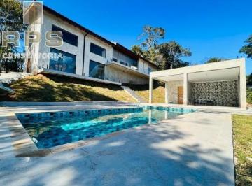 Foto 01 · Casa de campo em condomínio de chácaras em Atibaia, com 04 suítes, piscina com hidro, área gourmet e