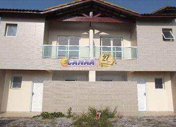 Casa · 73m² · 2 Quartos · 1 Vaga · Sobrado de Condomínio com 2 dorms, Vila Atlântica, Mongaguá - R$ 210 mil, Cod: 8236