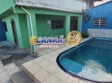 Casa · 203m² · 5 Quartos · 4 Vagas · Sobrado com 5 dorms, Balneário Regina Maria, Mongaguá - R$ 490 mil, Cod: 10008