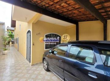 Casa · 169m² · 3 Quartos · 2 Vagas · Oportunidade! Sobrado com 3 Dormitórios no Balneário Itaguaí – Mongaguá