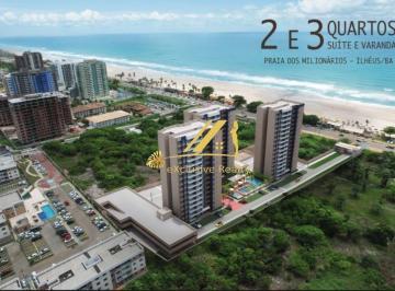 Foto 01 · Vog Amado, apartamento 3 quartos, 1 suíte com varanda em Ilhéus, na Praia dos Milionários! Total inf