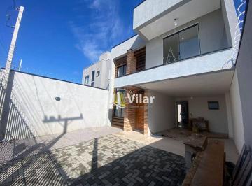 e52ad2b25c8a7e6932d106ad27e8b25f7645e3e7 · Sobrado com 3 dormitórios à venda, 127 m² por R$ 750.000,00 - Planta Vila Bordignon - Pinhais/PR