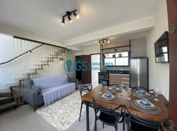 Casa · 71m² · 2 Quartos · 1 Vaga · Sobrado mobiliado de 02 dormitórios a 200m da Praia do Sonho em Palhoça - SC com valores a partir de