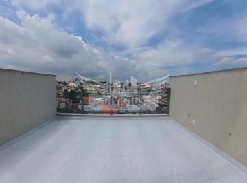 Apartamento · 94m² · 2 Quartos · 1 Vaga · Cobertura sem Condomínio com 2 Quartos para Comprar, 93m² - Jardim do Estádio em Santo André/SP. 