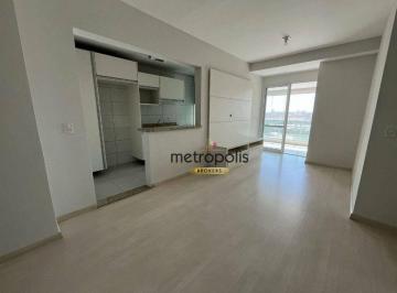 Sala · Apartamento com 2 dormitórios para alugar, 75 m² por R$ 5.194,35/mês - Barcelona - São Caetano do Su