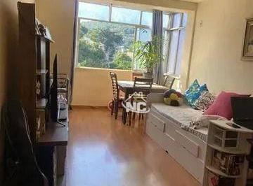 722b23e2c198f1f9eea22b0a70d8ad0bba4558c0 · Apartamento com 1 quarto à venda, 43 m² por R$ 320.000 - Centro - Niterói/RJ