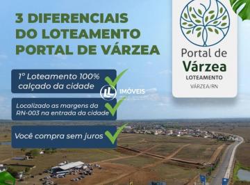 Terreno · 200m² · Lotes a Venda Portal De Varzea - Várzea RN a partir de