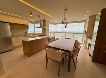 Apartamento · 129m² · 3 Quartos · 2 Vagas · South Beach -  Andar Alto e Frente Mar - 3 Suítes - Mobiliado