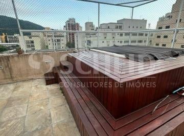 Apartamento · 260m² · 4 Quartos · Cobertura no Guarujá praia da Enseada