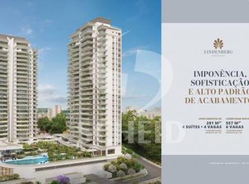 Apartamento · 281m² · 4 Quartos · 4 Vagas · Apartamento quatro quartos com suite 4 vagas de garagem com deposito