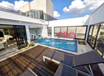 Apartamento · 290m² · 4 Quartos · 3 Vagas · COBERTURA DUPLEX BROOKLIN - 290M² - 4 DORMITÓRIOS - 2 SUÍTES!