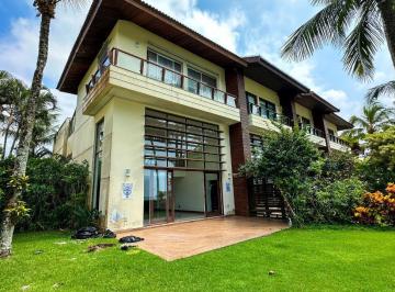 Casa · 342m² · 4 Quartos · 4 Vagas · Casa à venda pé na areia em condomínio fechado na praia do Guarujá