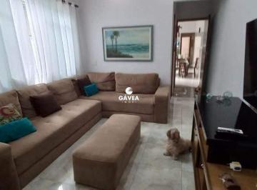 Sala · Casa à venda no Vila Cascatinha em São Vicente.