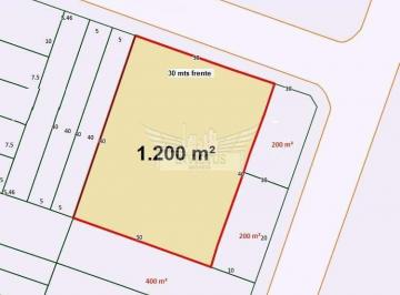 Terreno · 1200m² · 1 Quarto · 5 Vagas · Ótimo Terreno Residencial/Comercial com Localização Privilegiada à Venda, 1.200m² - Paraíso, Santo A