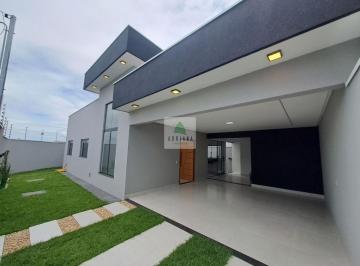 Casa · Casa Arquitetura Moderna  Acabamento Refinado 3 quartos sendo 1 Suíte Área de Lazer Integrada Espaço