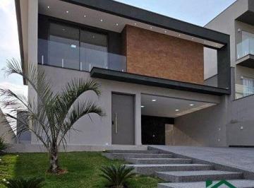 Casa · 300m² · 4 Quartos · 4 Vagas · SOBRADO NOVO ESTILO CONTEMPORÂNEO 300M²AC 4 SUÍTES CONDOMÍNIO REAL PARK ARUJÁ/SP