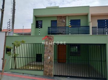 Casa · 95m² · 3 Quartos · 2 Vagas · Sobrado em Rua Francisco Scoponi Carnielo - Jardim Portal dos Pioneiros - Londrina/PR