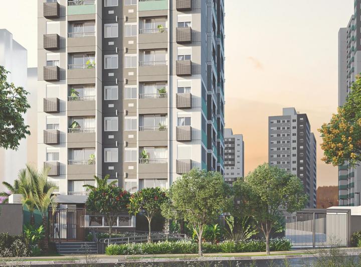 Imóvel novo vertical , São Paulo · Apartamento Cambuci - Pátio Central